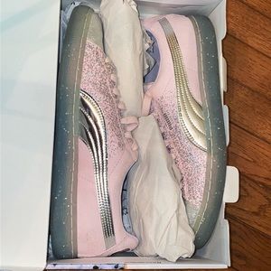 Sophia Webster Puma Glitter Suede Rare Sneakers